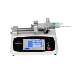 LEADFLUID Syringe pump TYD01 push-pull 1 or 2 channels at rate 0.0002 μL/min-83.318 mL/min