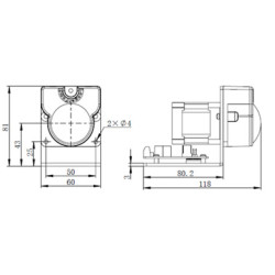 Longer OEM Peristaltic pump T100-JY15-12 Series