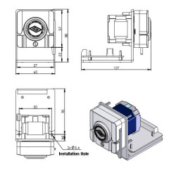 Longer OEM Peristaltic pump T60-WX10 Series