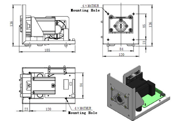 Longer OEM Peristaltic pump T600 Series Longer OEM Peristaltic pump T600 Series
