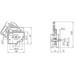 LONGER Peristaltic Pump Head DG Series Ultra Low Flow Rate ≤48 mL/min
